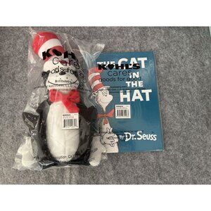 Kohl's Cares Dr. Seuss Cat in the Hat 14" Plush & Book New with tags